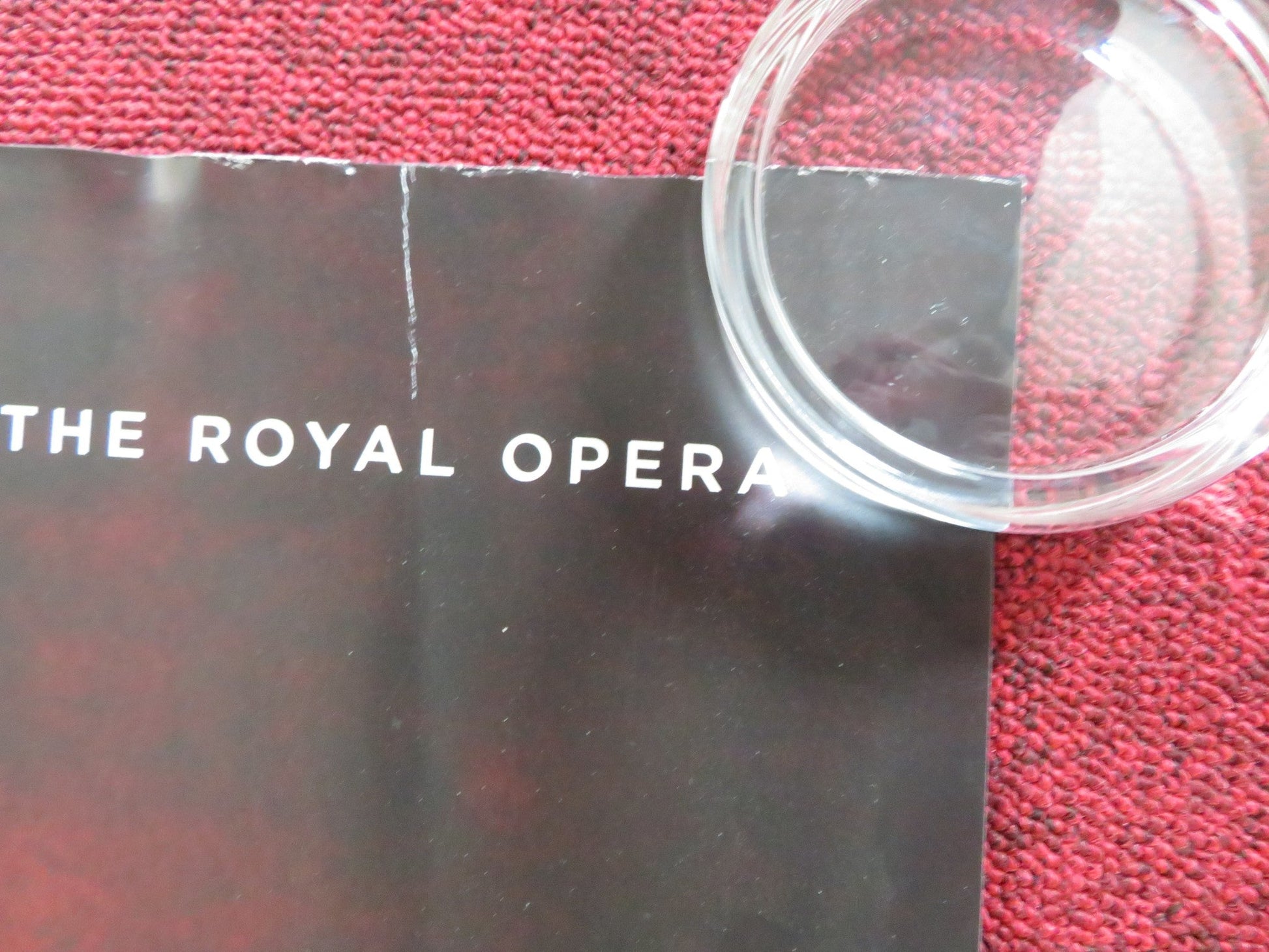 ROYAL OPERA HOUSE: LA TRAVIATA UK QUAD (30"x 40") ROLLED POSTER 2019 Rendezvous Cinema Movie posters
