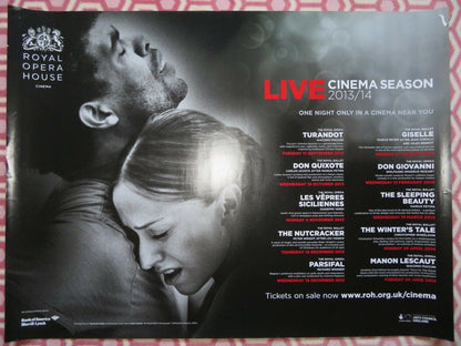 ROYAL OPERA HOUSE LIVE CINEMA SEASON 2013/14 QUAD (30"x 40") ROLLED POSTER Movie posters