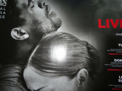 ROYAL OPERA HOUSE LIVE CINEMA SEASON 2013/14 QUAD (30"x 40") ROLLED POSTER Movie posters