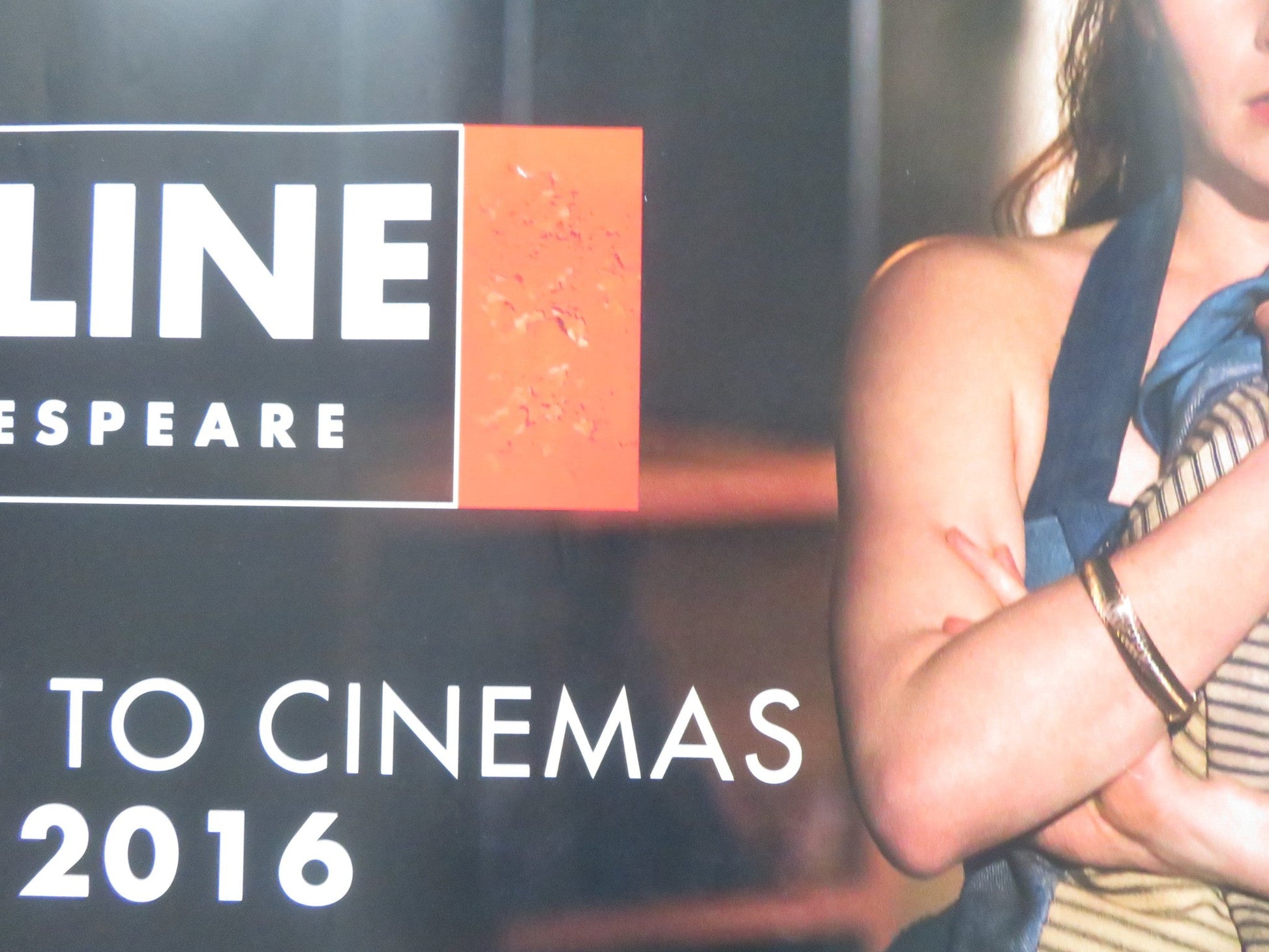 ROYAL SHAKESPEARE COMPANY: CYMBELINE UK QUAD (30"x 40") ROLLED POSTER 2016 Rendezvous Cinema Movie posters