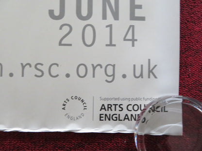 ROYAL SHAKESPEARE COMPANY: HENRY IV AND II UK QUAD ROLLED POSTER 2014 Rendezvous Cinema Movie posters