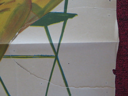 RU DE PARIS FOLDED ARGENTINA ONE SHEET POSTER JEAN GABIN MARIE - JOSIE NAT 1959 Movie posters