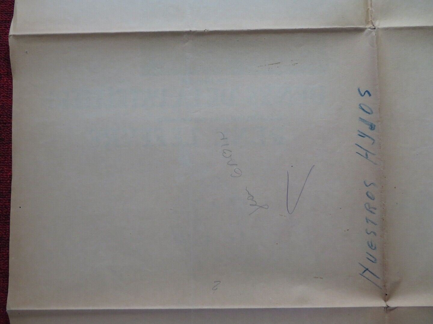 RU DE PARIS FOLDED ARGENTINA ONE SHEET POSTER JEAN GABIN MARIE - JOSIE NAT 1959 Movie posters