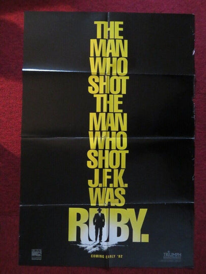 RUBY FOLDED US ONE SHEET POSTER FRANK ORSATTI SHERILYN FENN 1992 Movie posters