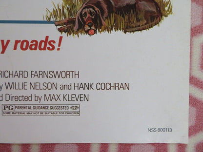 RUCKUS IN MADOC COUNTY FOLDED US ONE SHEET POSTER DIRK BENEDICK LINDA BLAIR '80 Movie posters