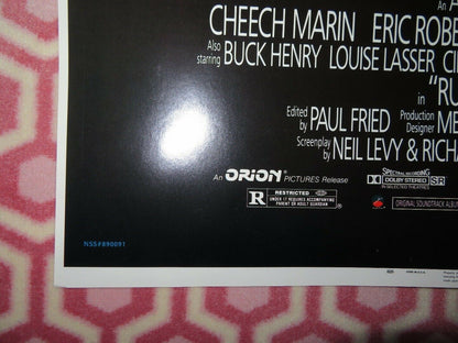 RUDE AWAKENING US ONE SHEET POSTER CHEECH MARIN ERIC ROBERTS 1989 Movie posters