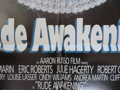 RUDE AWAKENING US ONE SHEET POSTER CHEECH MARIN ERIC ROBERTS 1989 Movie posters