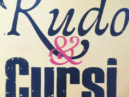 RUDO Y CURSI UK QUAD (30"x 40") ROLLED POSTER GAEL GARCIA BERNAL DIEGO LUNA 2008 Rendezvous Cinema Movie posters