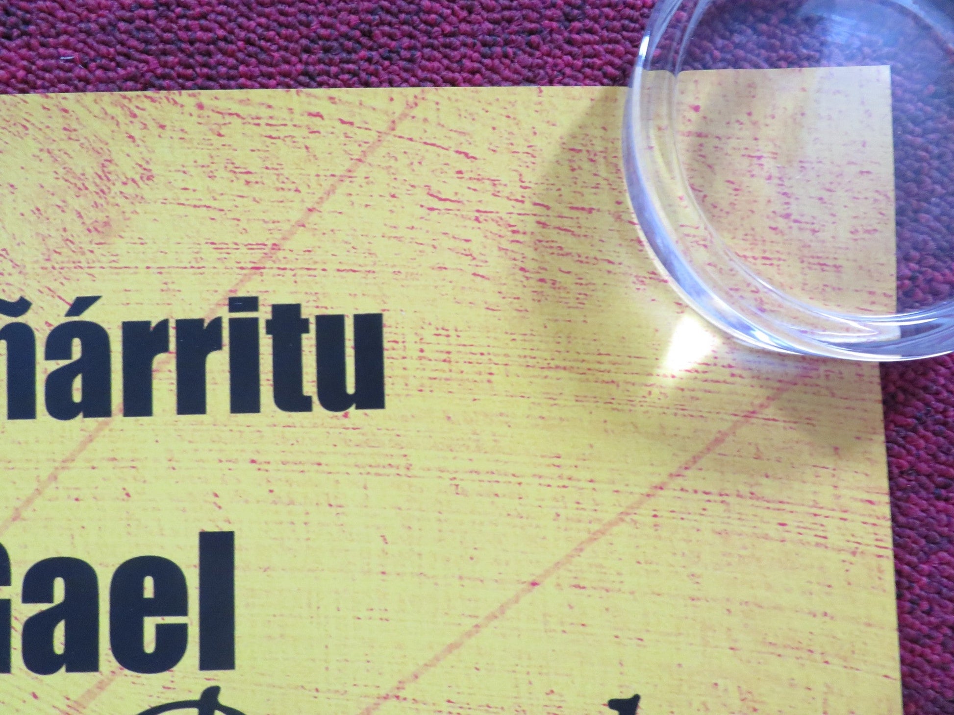 RUDO Y CURSI UK QUAD (30"x 40") ROLLED POSTER GAEL GARCIA BERNAL DIEGO LUNA 2008 Rendezvous Cinema Movie posters