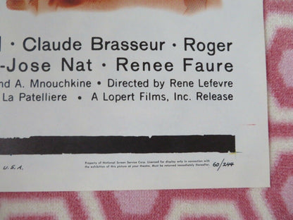 RUE DE PARIS US ONE SHEET POSTER JEAN GABIN ROGER DUMAS Movie posters