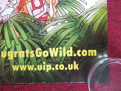RUGRATS GO WILD UK QUAD (30"x 40") ROLLED POSTER NANCY CARTWRIGHT TIM CURRY 2003 Rendezvous Cinema Movie posters