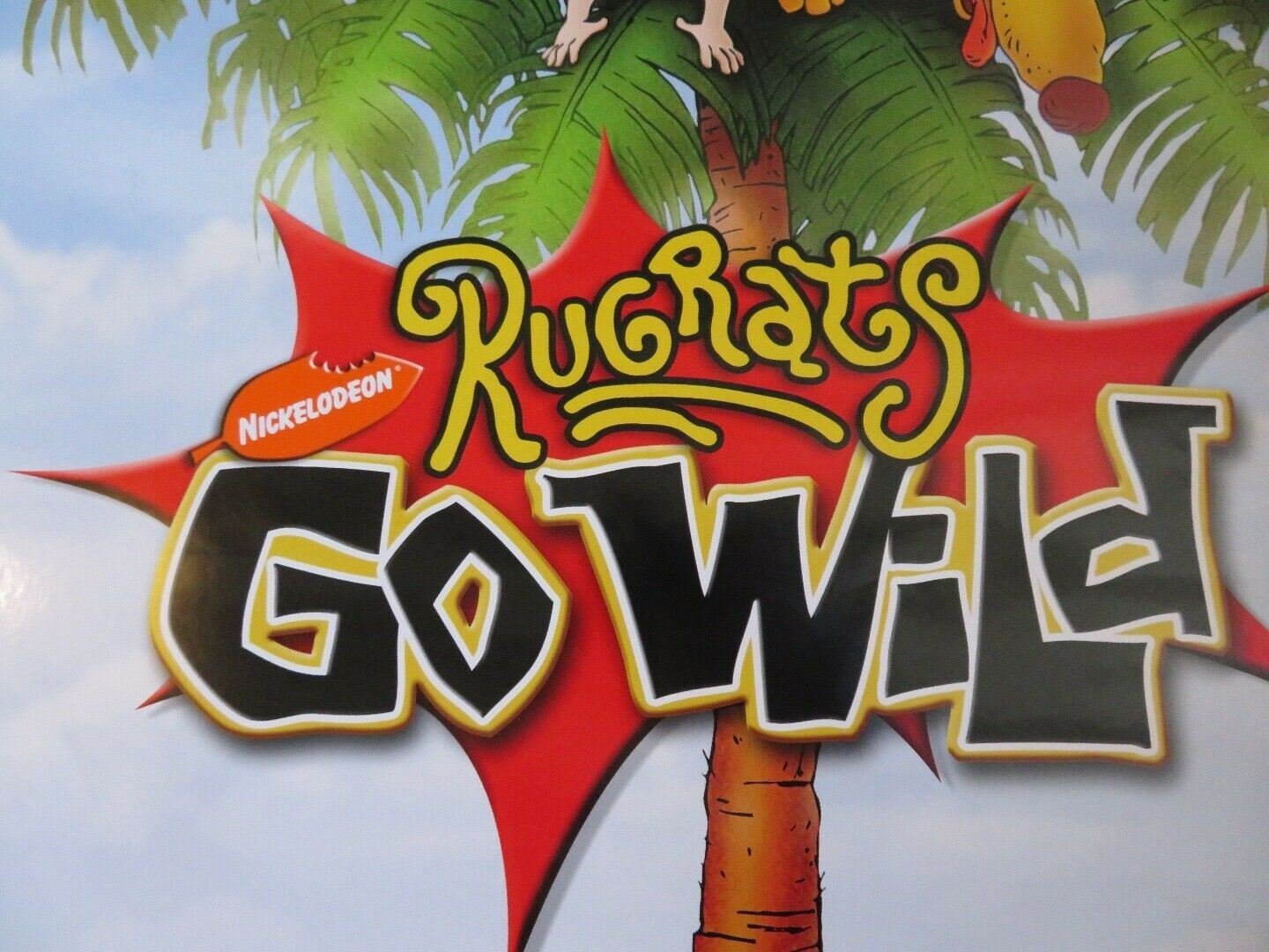 RUGRATS GO WILD US ROLLED POSTER NICKELODEON TIM CURRY BRUCE WILLIS 2003 Rendezvous Cinema Movie posters