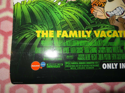 RUGRATS GO WILD US ROLLED POSTER NICKELODEON TIM CURRY BRUCE WILLIS 2003 Rendezvous Cinema Movie posters