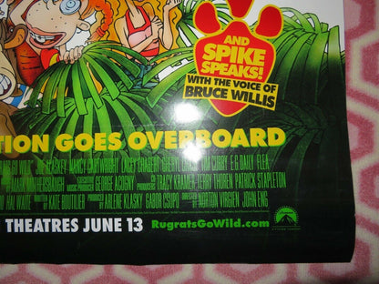 RUGRATS GO WILD US ROLLED POSTER NICKELODEON TIM CURRY BRUCE WILLIS 2003 Rendezvous Cinema Movie posters