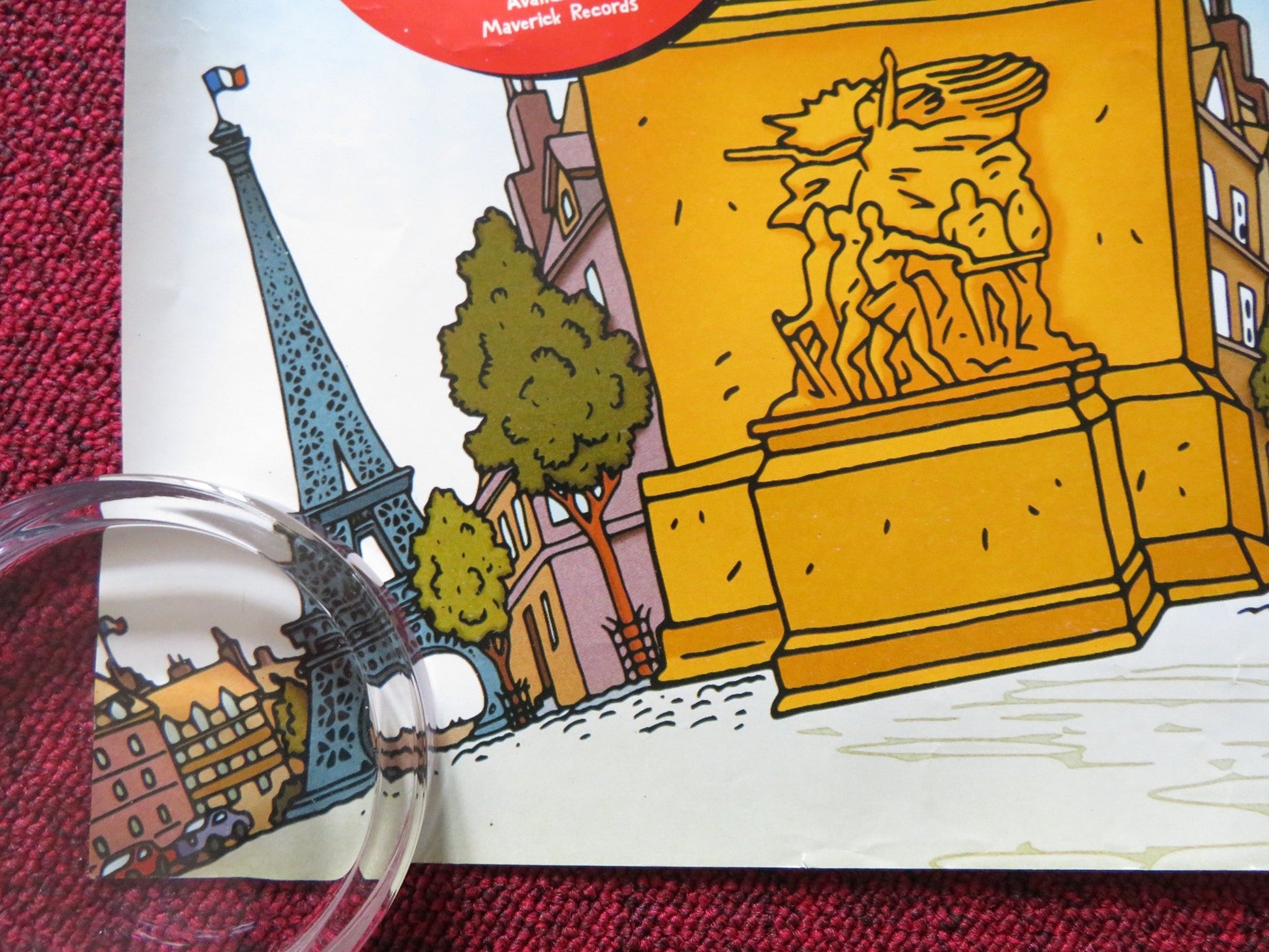 RUGRATS IN PARIS UK QUAD (30"x 40") ROLLED POSTER ELIZABETH DAILY T. STRONG 2000 Rendezvous Cinema Movie posters