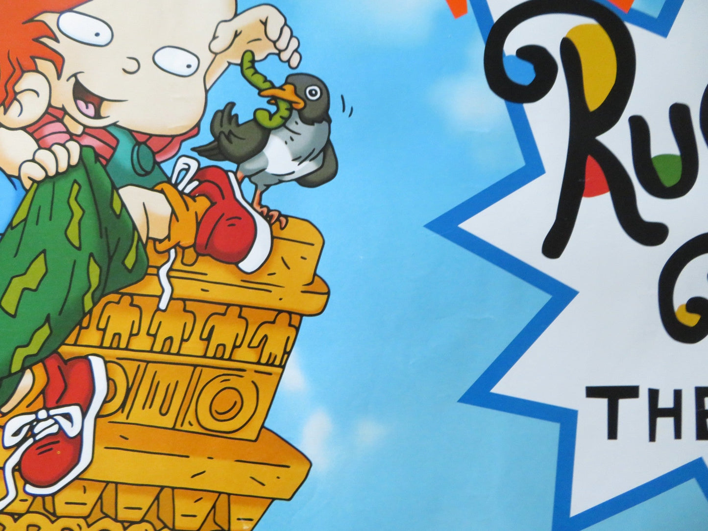 RUGRATS IN PARIS UK QUAD (30"x 40") ROLLED POSTER ELIZABETH DAILY T. STRONG 2000 Rendezvous Cinema Movie posters