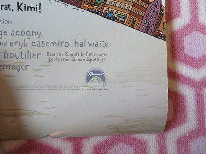 RUGRATS IN PARIS US ONE SHEET ROLLED POSTER JOHN LITHGOW 2000 Rendezvous Cinema Movie posters