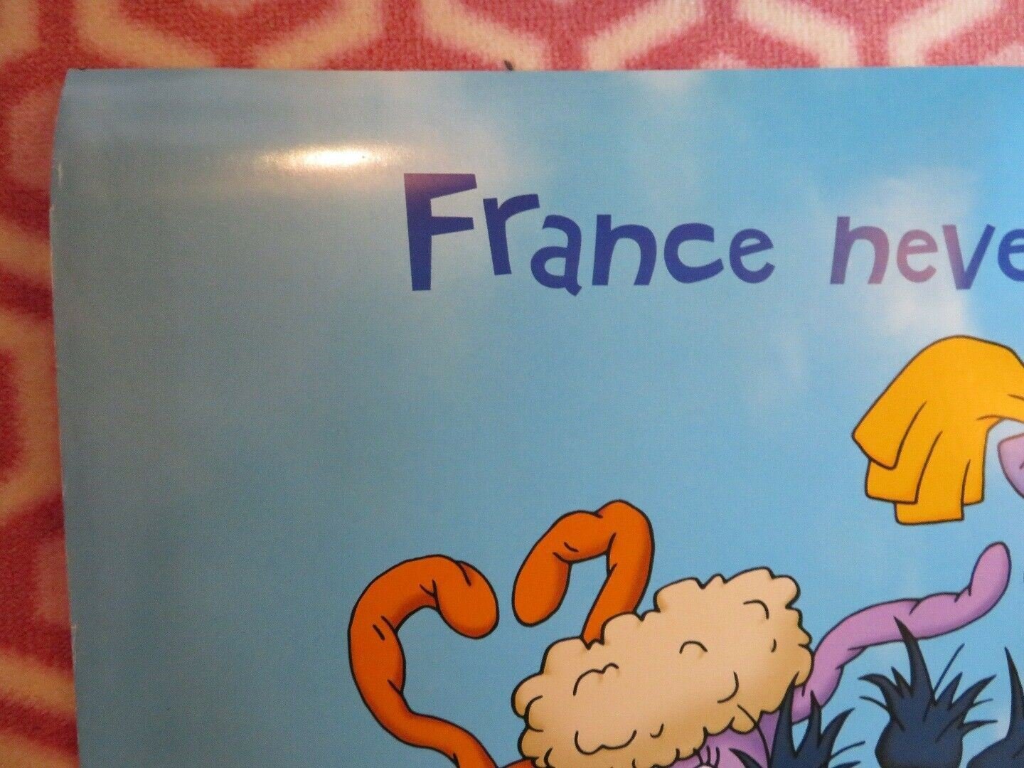 RUGRATS IN PARIS US ONE SHEET ROLLED POSTER JOHN LITHGOW 2000 Rendezvous Cinema Movie posters