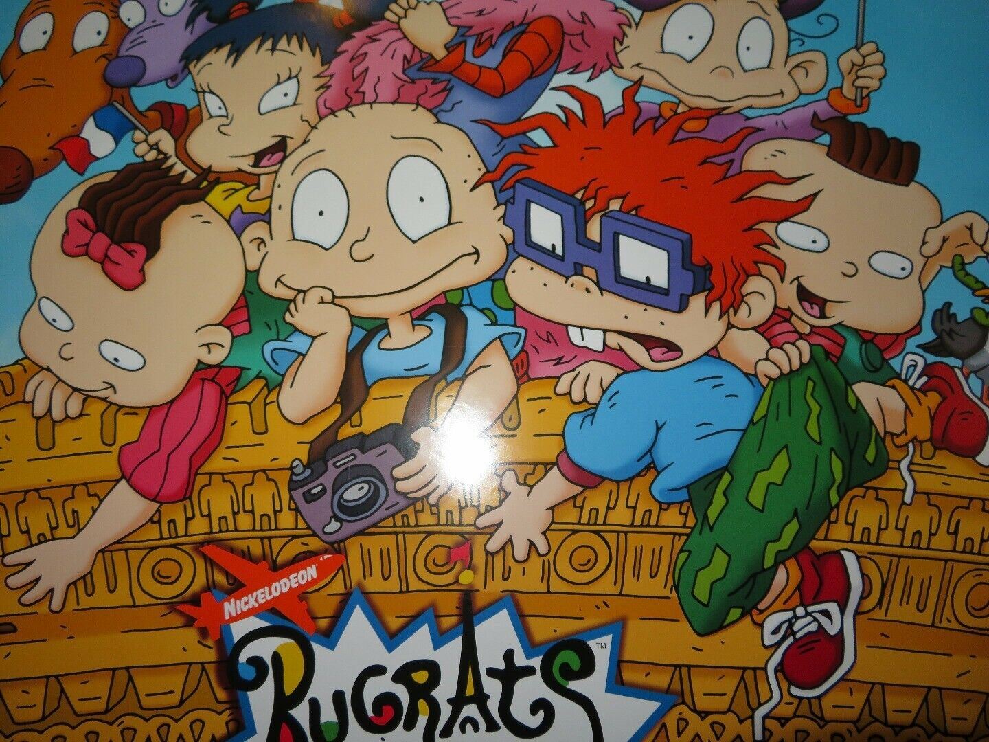 RUGRATS IN PARIS US ONE SHEET ROLLED POSTER JOHN LITHGOW 2000 Rendezvous Cinema Movie posters