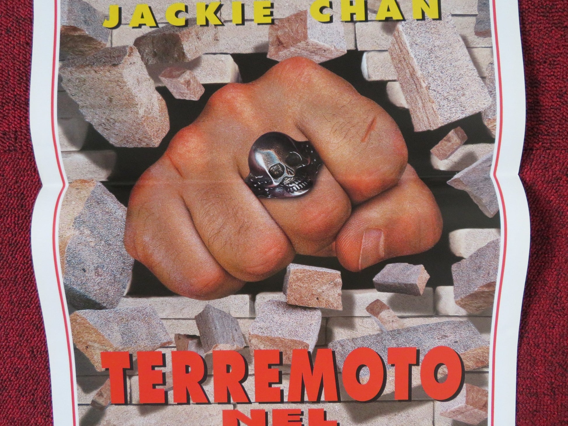 RUMBLE IN THE BRONX ITALIAN LOCANDINA POSTER JACKIE CHAN ANITA MUI 1996 Rendezvous Cinema Movie posters
