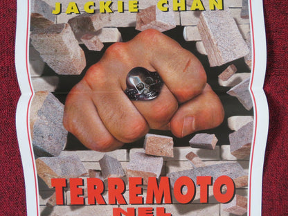 RUMBLE IN THE BRONX ITALIAN LOCANDINA POSTER JACKIE CHAN ANITA MUI 1996 Rendezvous Cinema Movie posters