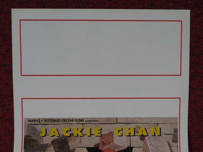 RUMBLE IN THE BRONX ITALIAN LOCANDINA POSTER JACKIE CHAN ANITA MUI 1996 Rendezvous Cinema Movie posters