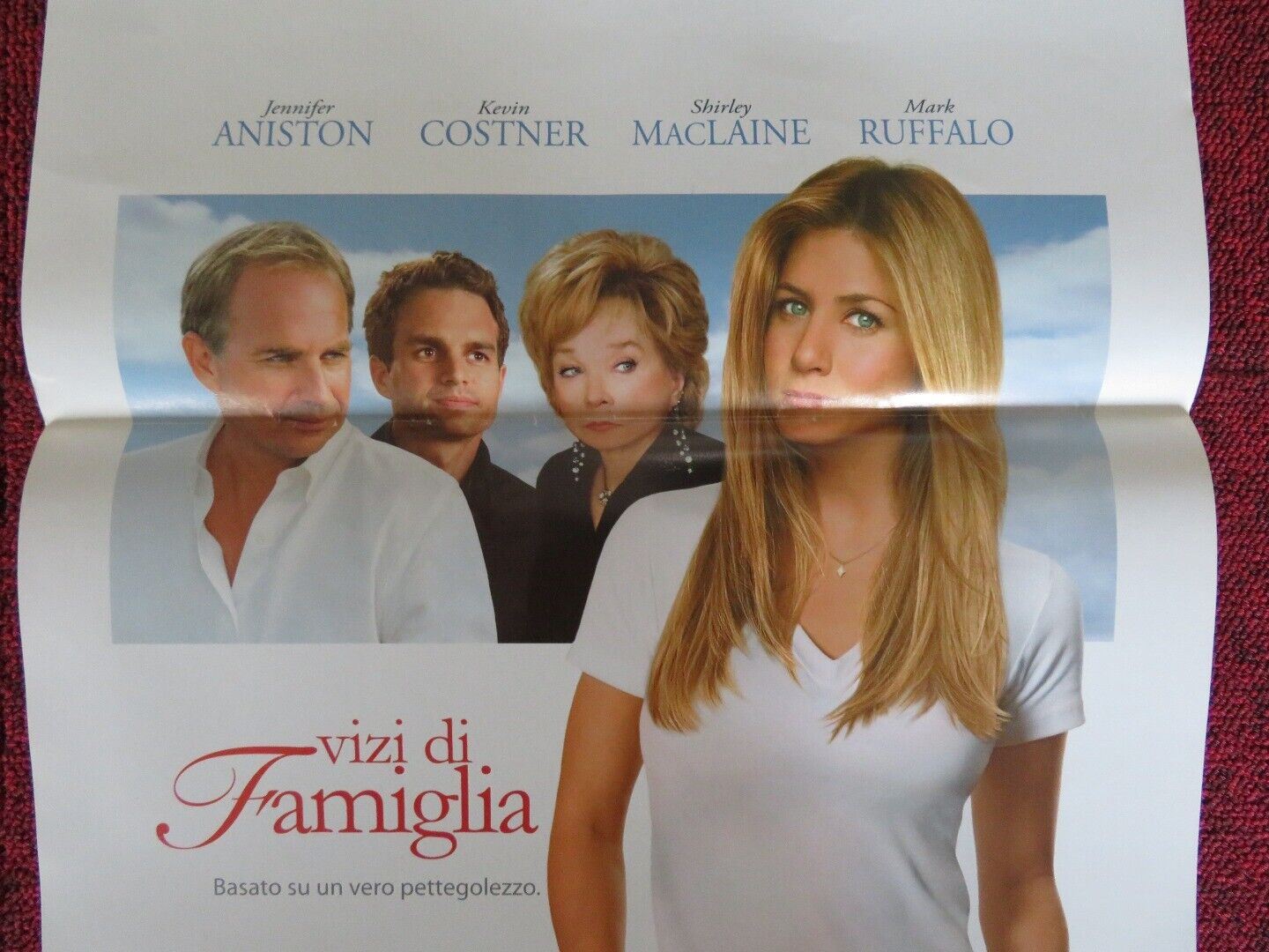 RUMOR HAS IT ITALIAN LOCANDINA (27.5"x13") POSTER JENNIFER ANISTON KEVIN COSTNER - Rendezvous Cinema