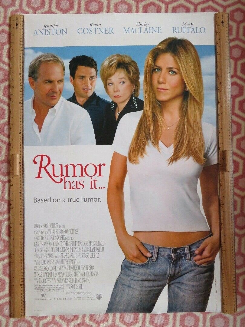 RUMOR HAS IT...US ROLLED POSTER JENNIFER ANISTON KEVIN COSTNER 2005 Movie posters