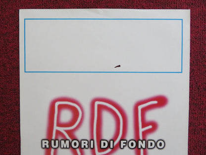 RUMORI DI FONDO ITALIAN LOCANDINA POSTER FRANCESCO DOMINEDO 1996 Rendezvous Cinema Movie posters