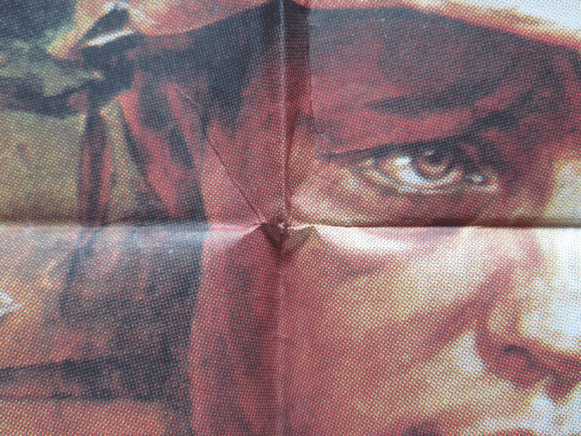 RUMOUR OF WAR FOLDED ARGENTINA ONE SHEET POSTER CHRIS MITCHUM BRAD DAVIS 1980 Rendezvous Cinema Movie posters