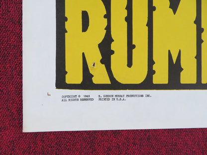 RUMPLESTILTSKIN FOLDED US ONE SHEET POSTER WERNER KRUGER LIANE CROON 1965 Rendezvous Cinema Movie posters