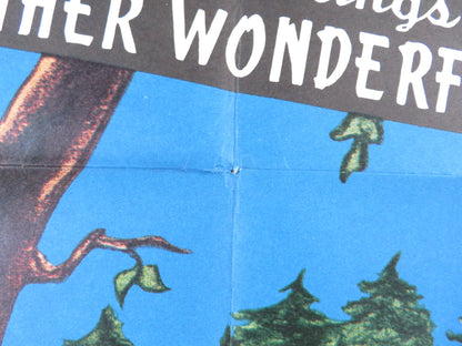 RUMPLESTILTSKIN FOLDED US ONE SHEET POSTER WERNER KRUGER LIANE CROON 1965 Rendezvous Cinema Movie posters