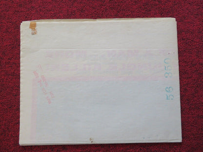 RUN FOR THE SUN FOLDED US ONE SHEET POSTER RICHARD WIDMARK TREVOR HOWARD 1956 Movie posters