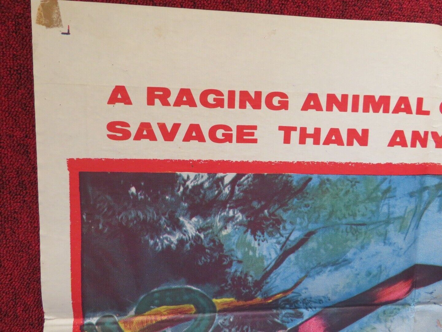 RUN FOR THE SUN FOLDED US ONE SHEET POSTER RICHARD WIDMARK TREVOR HOWARD 1956 Movie posters