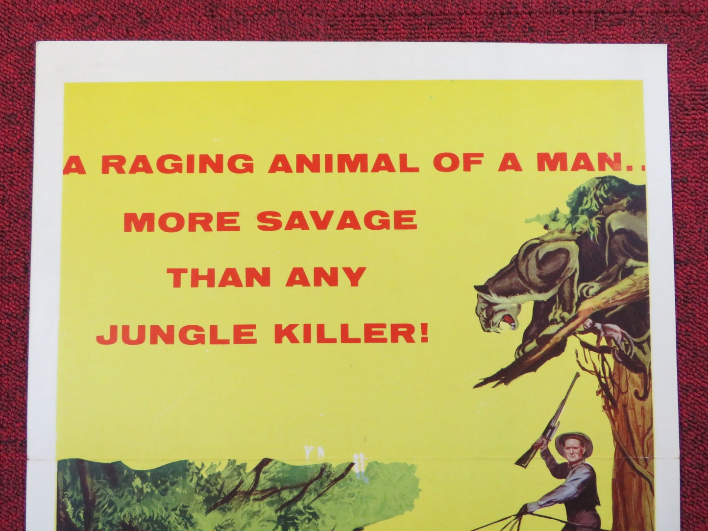 RUN FOR THE SUN US INSERT (14"x 36") POSTER RICHARD WIDMARK TREVOR HOWARD 1956 Rendezvous Cinema Movie posters