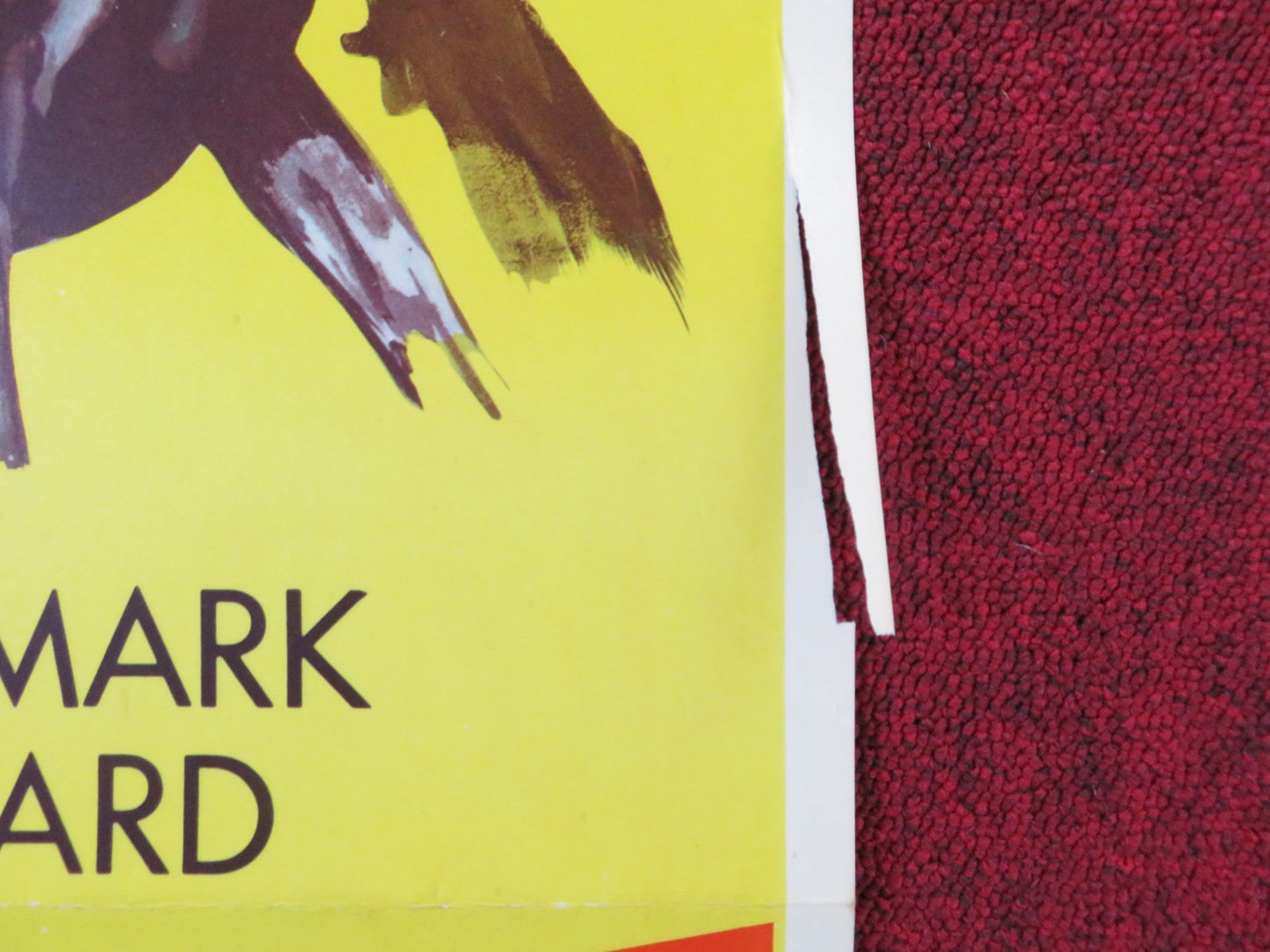 RUN FOR THE SUN US INSERT (14"x 36") POSTER RICHARD WIDMARK TREVOR HOWARD 1956 Rendezvous Cinema Movie posters