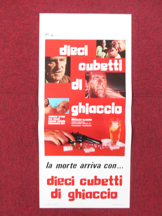 RUN LIKE A THIEF ITALIAN LOCANDINA POSTER KEENAN WYNN INA BALIN 1972 Rendezvous Cinema Movie posters