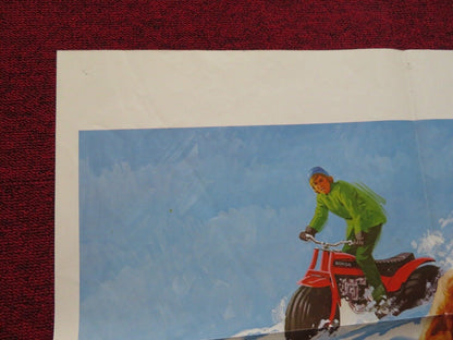 RUN TO THE HIGH COUNTRY FOLDED US ONE SHEET POSTER ERIK & KIETH LARSEN 1972 Movie posters