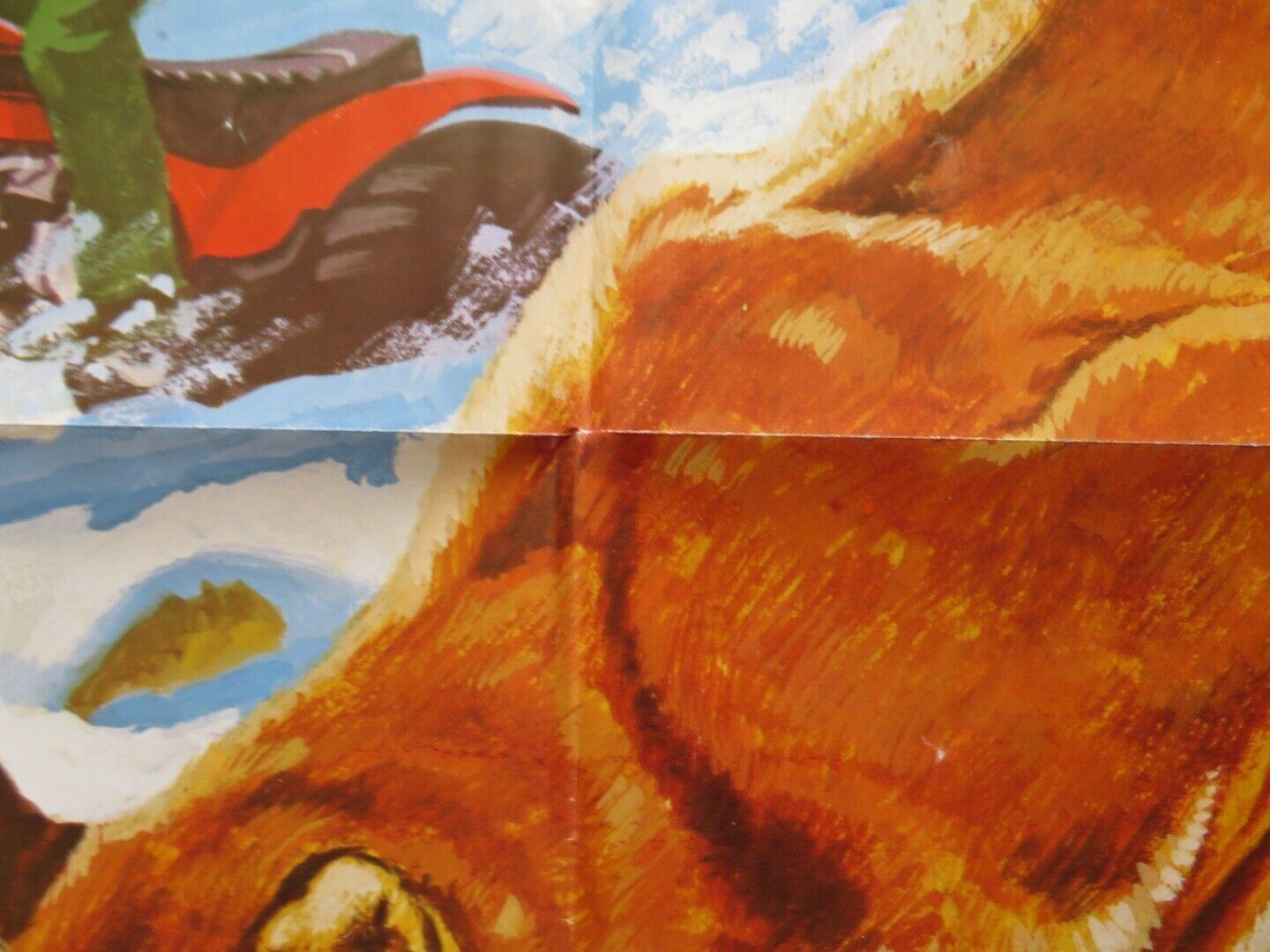 RUN TO THE HIGH COUNTRY FOLDED US ONE SHEET POSTER ERIK & KIETH LARSEN 1972 Movie posters