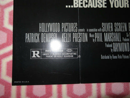 RUN US ONE SHEET POSTER PATRICK DEMPSEY 1991 Movie posters