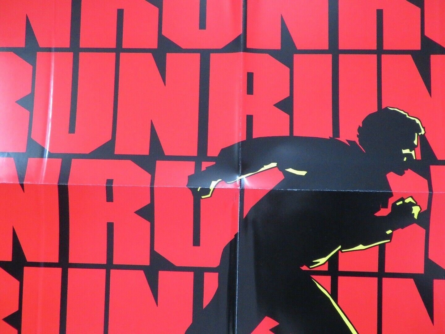 RUN US ONE SHEET POSTER PATRICK DEMPSEY 1991 Movie posters