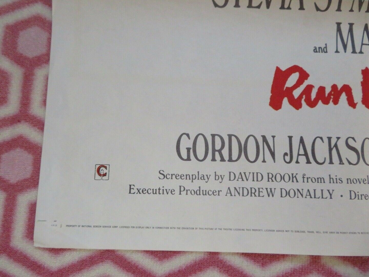 RUN WILD RUN FREE US ONE SHEET POSTER JOHN MILLS 1969 Movie posters