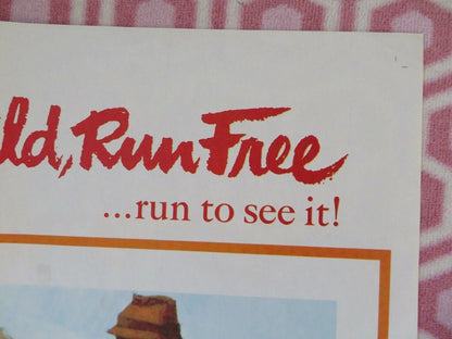 RUN WILD RUN FREE US ONE SHEET POSTER JOHN MILLS 1969 Movie posters