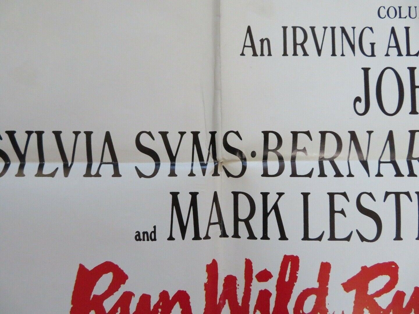 RUN WILD, RUN FREE US ONE SHEET POSTER JOHN MILLS SYLVIA SYMS 1969 Movie posters
