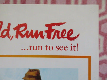 RUN WILD, RUN FREE US ONE SHEET POSTER JOHN MILLS SYLVIA SYMS 1969 Movie posters