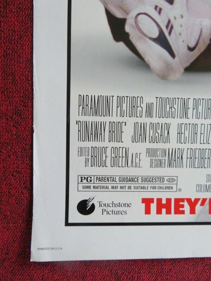 RUNAWAY BRIDE US ONE SHEET ROLLED POSTER JULIA ROBERTS RICHARD GERE 1999 Movie posters