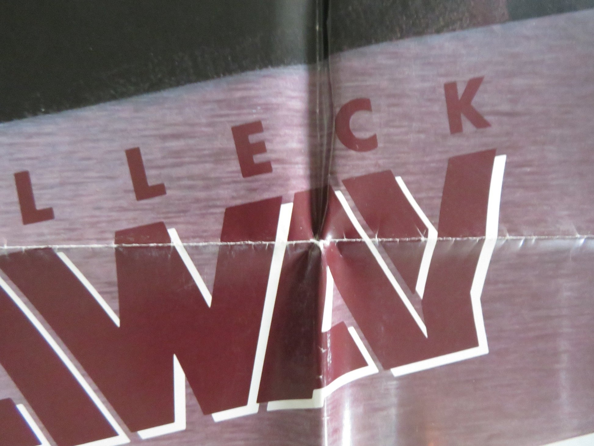 RUNAWAY FOLDED US ONE SHEET POSTER TOM SELLECK CYNTHIA RHODES 1984 Rendezvous Cinema Movie posters