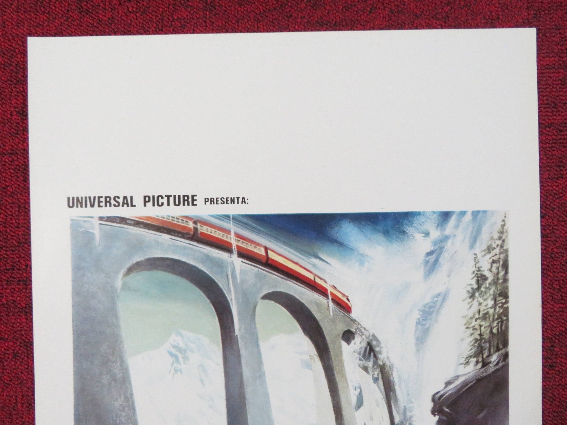 RUNAWAY! ITALIAN LOCANDINA POSTER BEN JOHNSON VERA MILES 1978 Rendezvous Cinema Movie posters