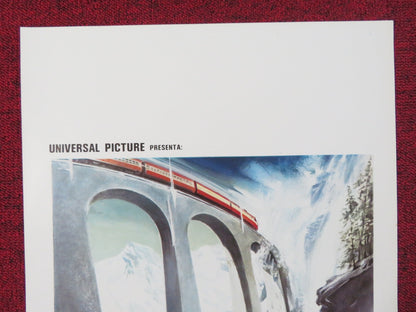 RUNAWAY! ITALIAN LOCANDINA POSTER BEN JOHNSON VERA MILES 1978 Rendezvous Cinema Movie posters