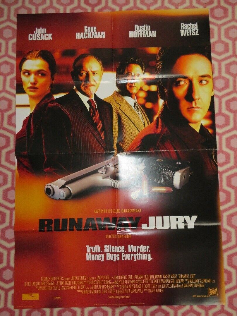 RUNAWAY JURY US ONE SHEET POSTER JOHN CUSACK GENE HACKMAN 2003 Movie posters